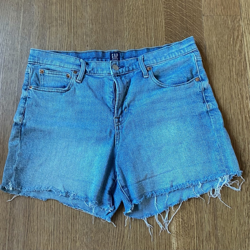 GAP High Rise Jean Shorts